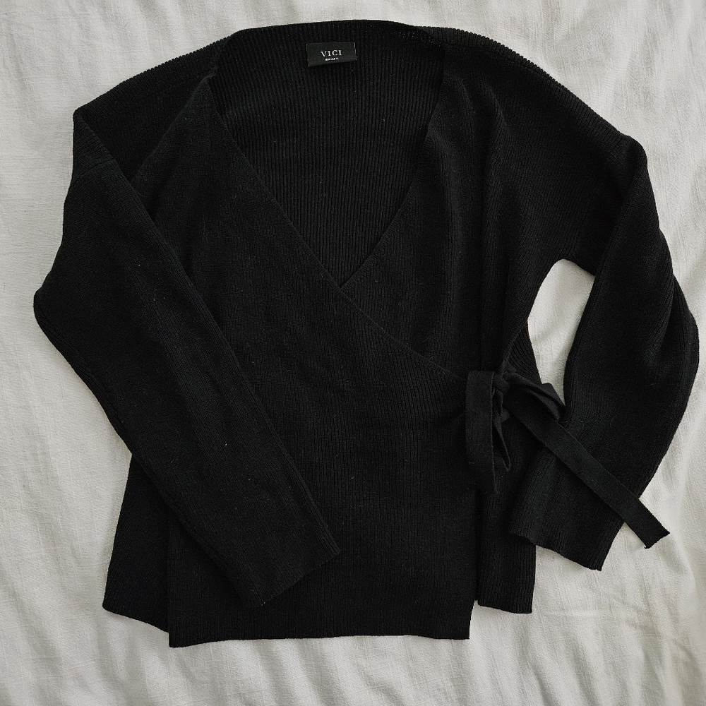Vici Wrap Sweater